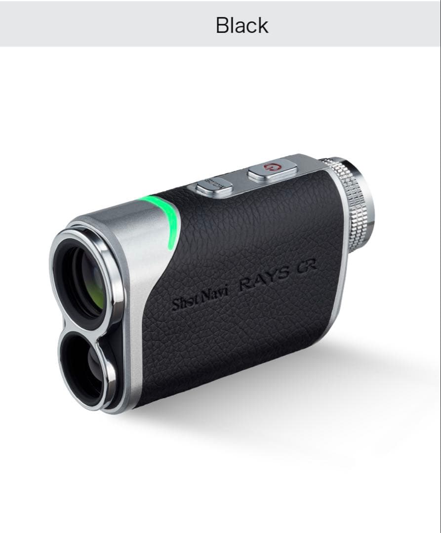 ShotNavi RAYS CR ゴルフ用距離計 ブラック