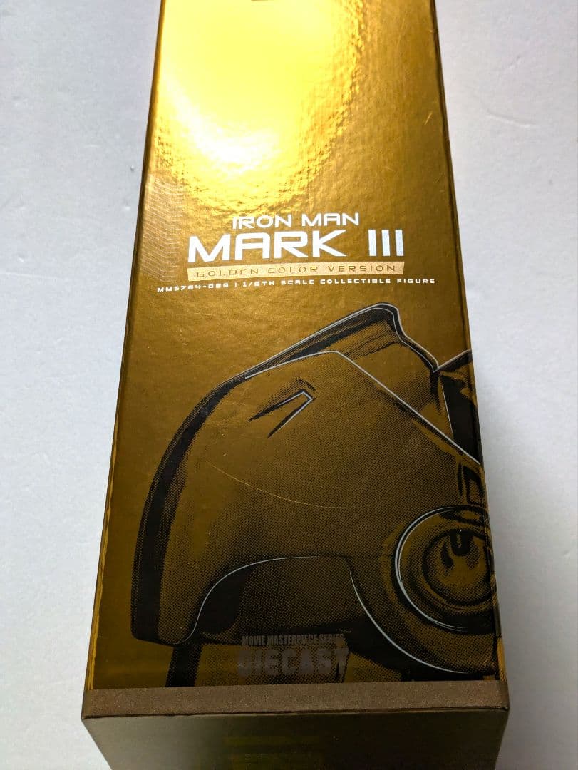 ホットトイズ MMS764D69 アイアンマン・マーク3 ゴールドカラー限定版