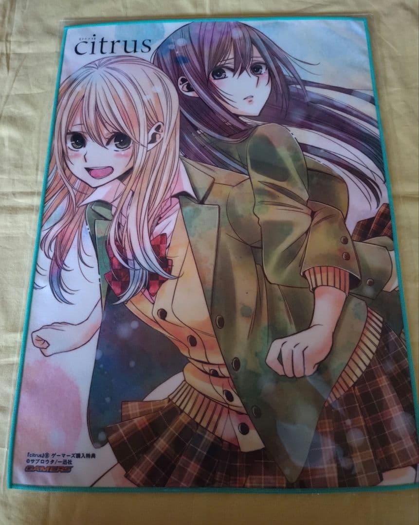百合漫画　citrus　サブロウタ 藍原柚子＆藍原芽衣　9巻ゲーマーズ有償特典