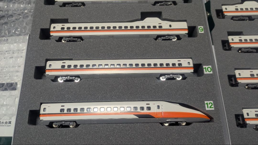 KATO 最新ロット 台湾高鐵700T 12両 フル編成セット