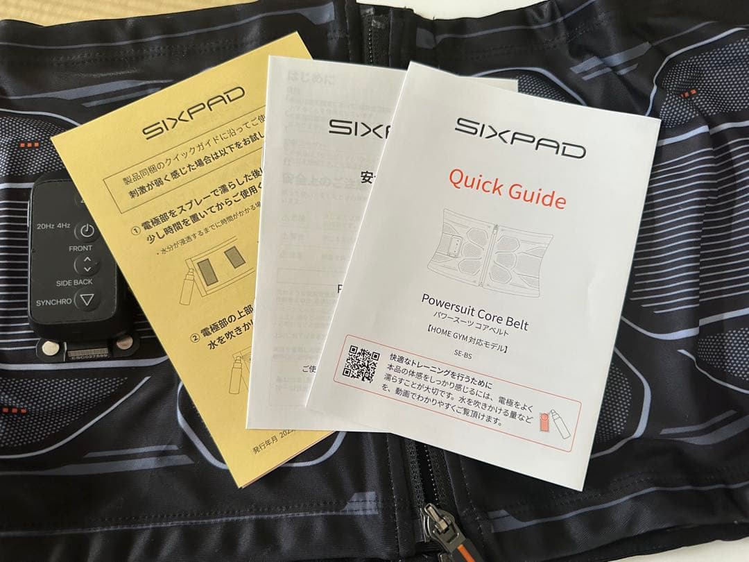SIXPAD SIXPRO EMSトレーニングサポーター
