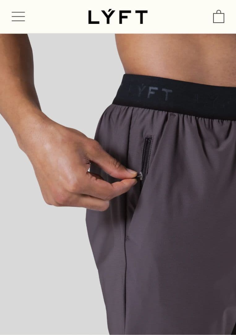 リフト LYFT トレーニングパンツ XL ダークグレー