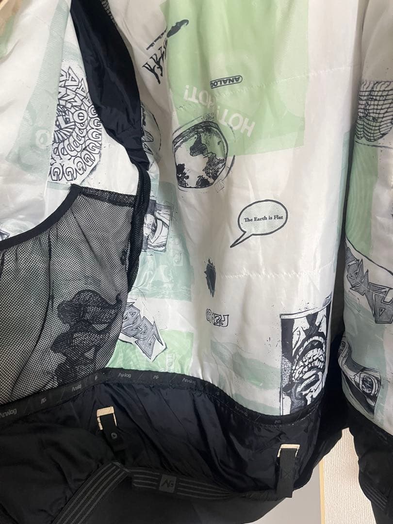 スノボウェア　スキーウェア　バートンBurton アナログ AGロゴ ボアフード