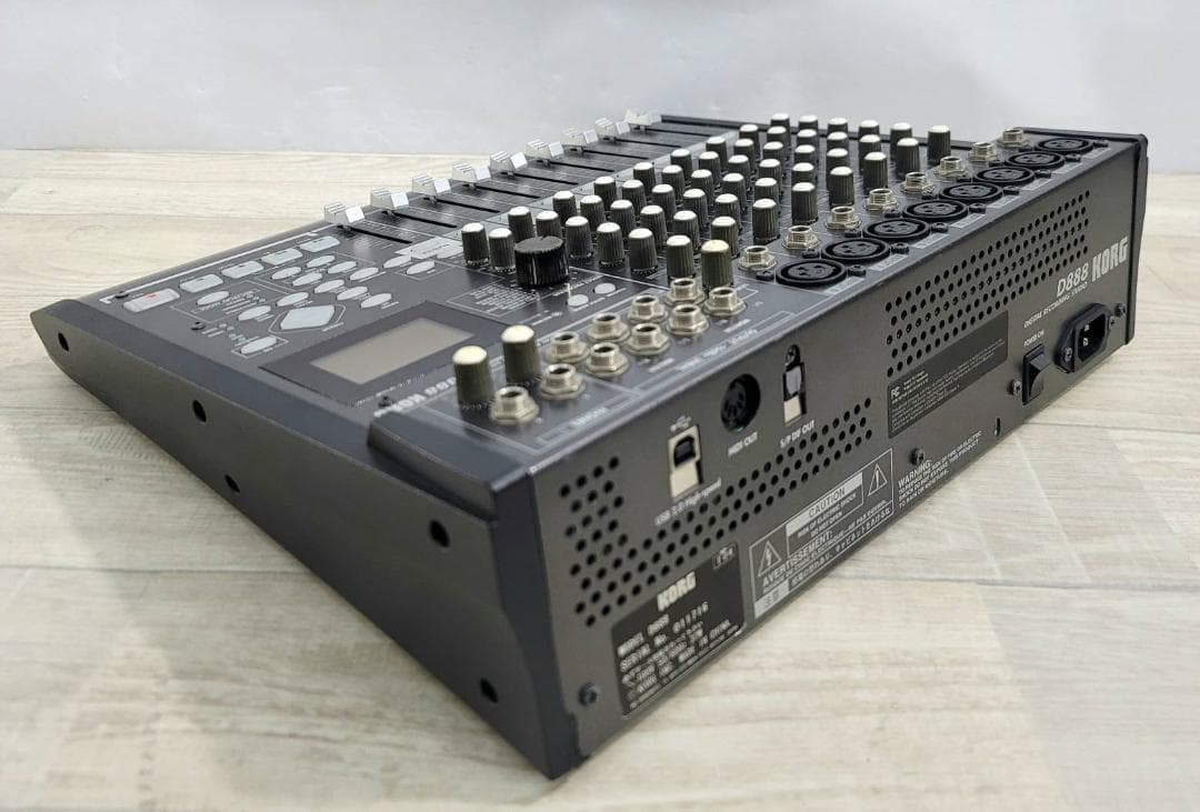 【良品】KORG 80GBHD 8トラックMTR D888 ②