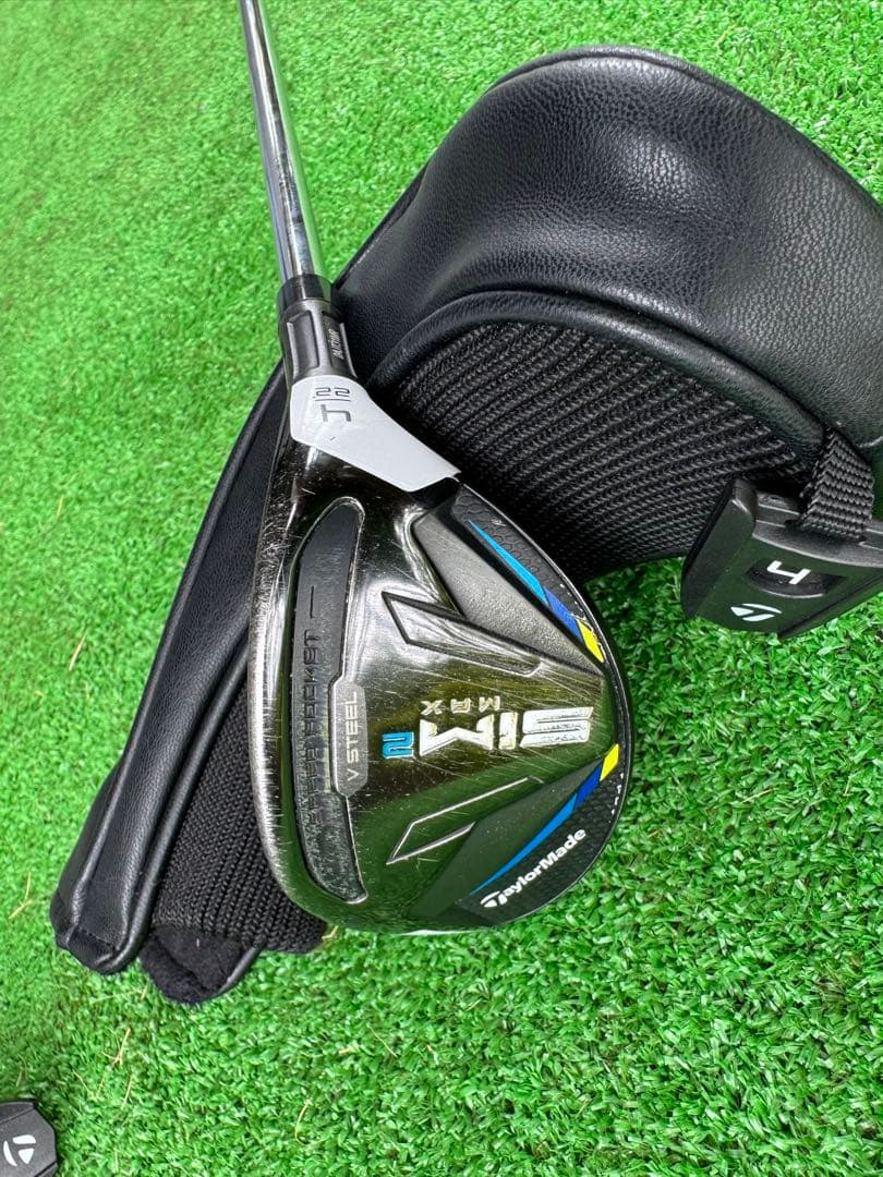 SIM2 MAX レスキューU6 U5 U4 U3 右・スチールS 4本　中古