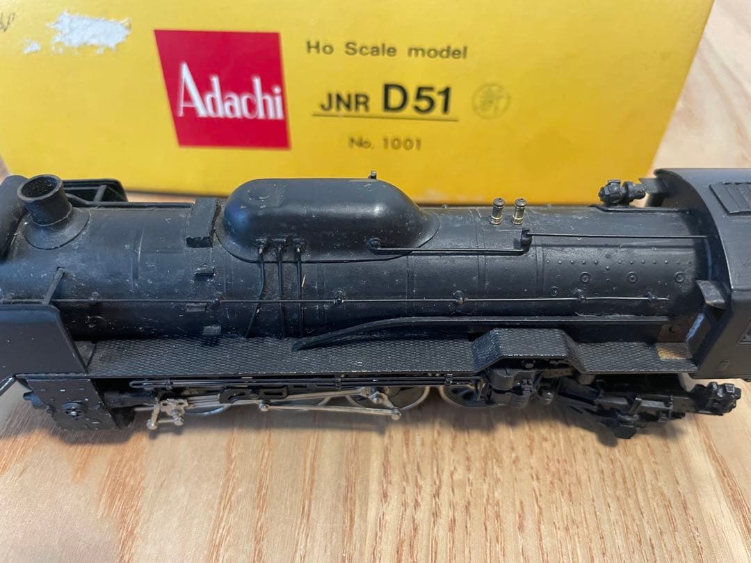 アダチ HOゲージ 蒸気機関車セット　JNR D51