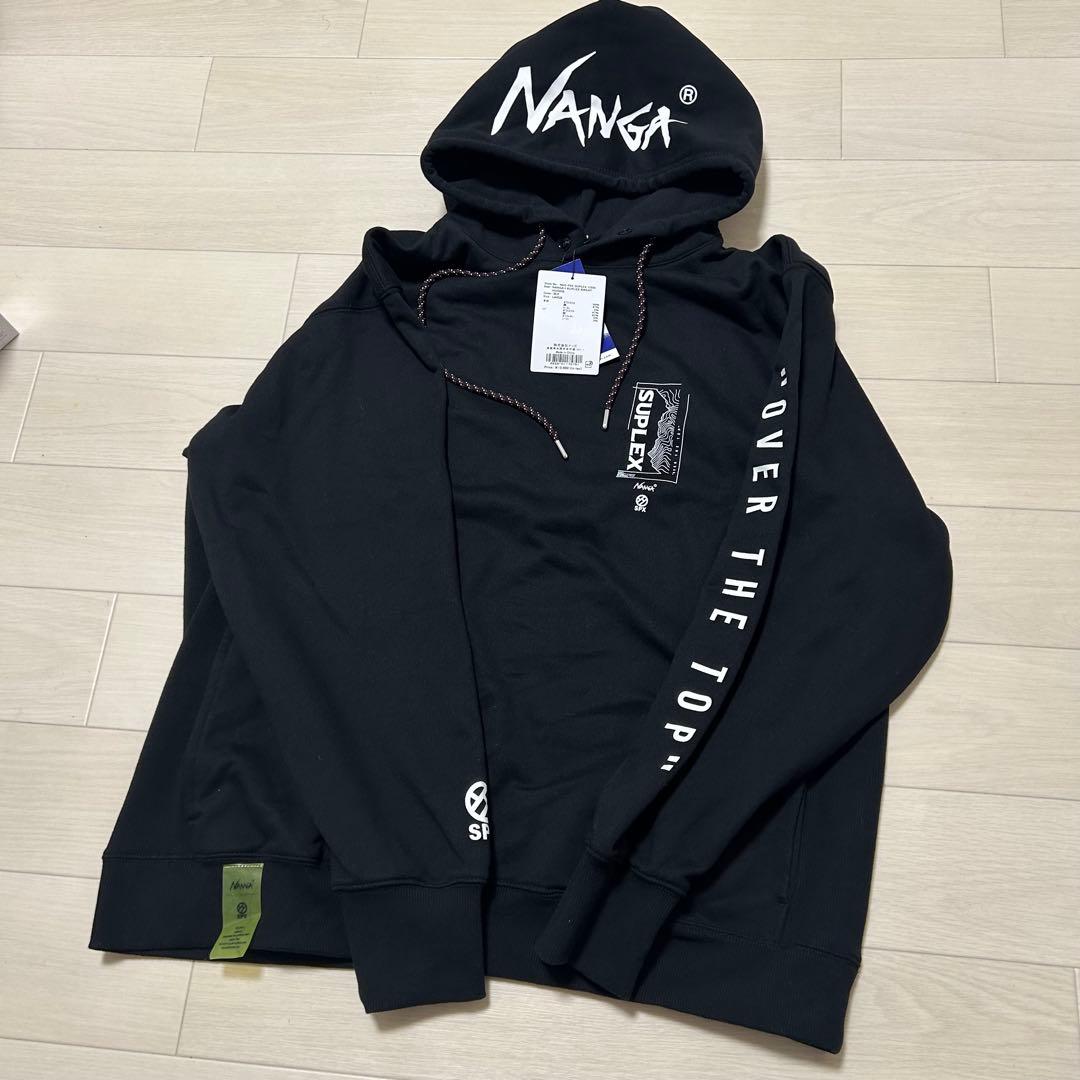 ナンガ　スープレックス　スウェット　パーカー　フーディー　L 未使用