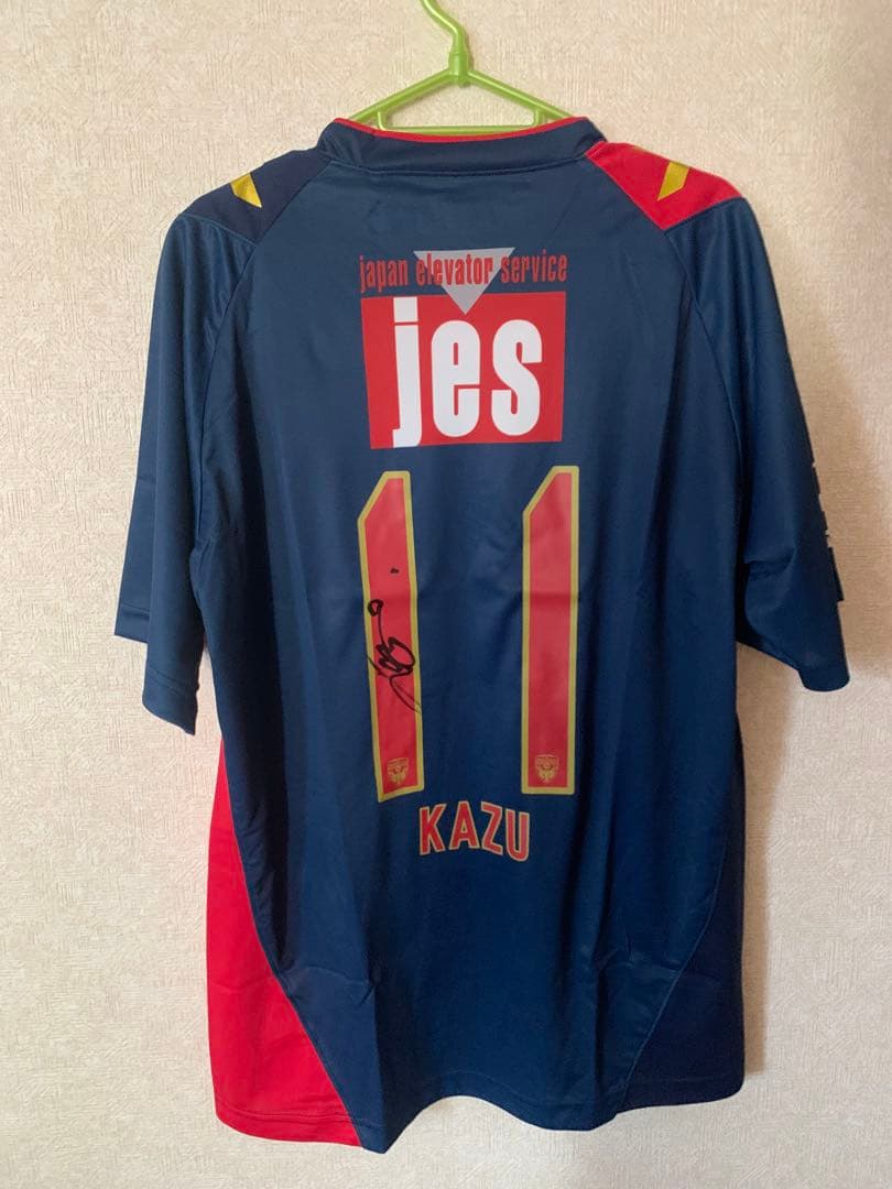 『限定ユニフォーム』横浜FC 三浦知良選手モデル ユニフォーム Lサイズ