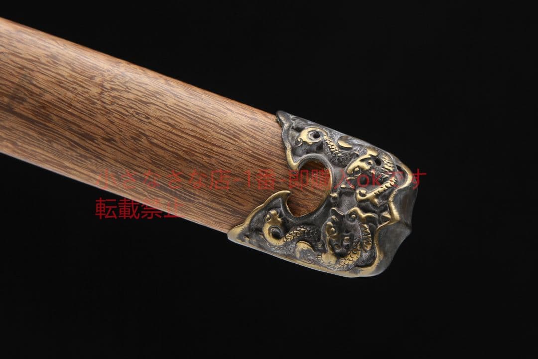 君弘唐横刀花梨木純銅を旧にする 古兵器 武具 刀装具 日本刀 模造刀 居合刀