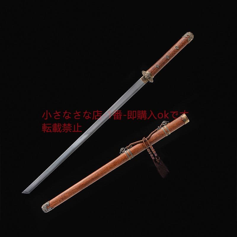君弘唐横刀花梨木純銅を旧にする 古兵器 武具 刀装具 日本刀 模造刀 居合刀