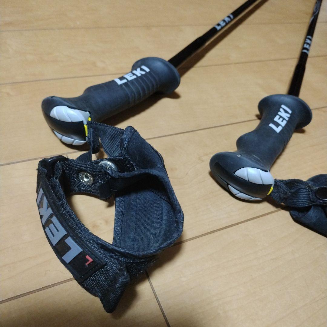 レキ　LEKI スキーストック　カーボン　105cm　スキーポール