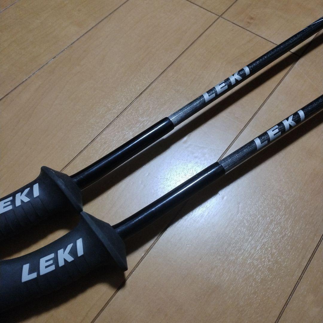 レキ　LEKI スキーストック　カーボン　105cm　スキーポール