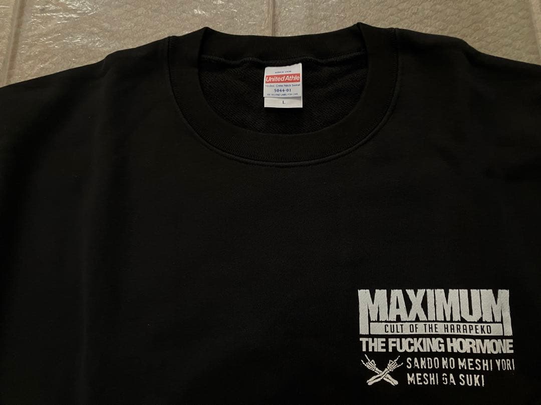 マキシマム ザ ホルモン cult of the HRPK スウェット L