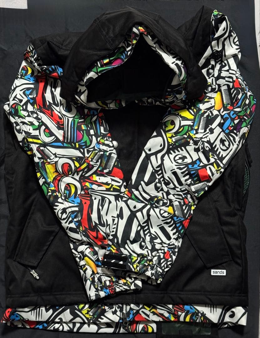 メンズ　スノボウェア　上下セットSANDS