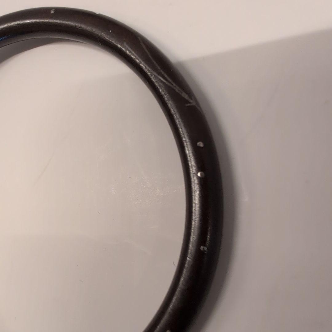 茶道具　釜鐶　嵌金銀松葉　釜釻　釜師　和田美之助造　共箱