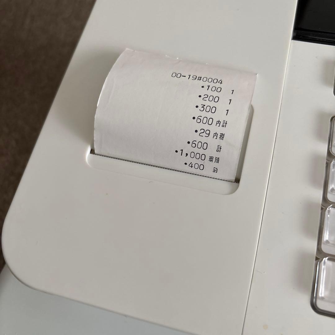 ジャンク品　CASIO 電子レジスター 110ER