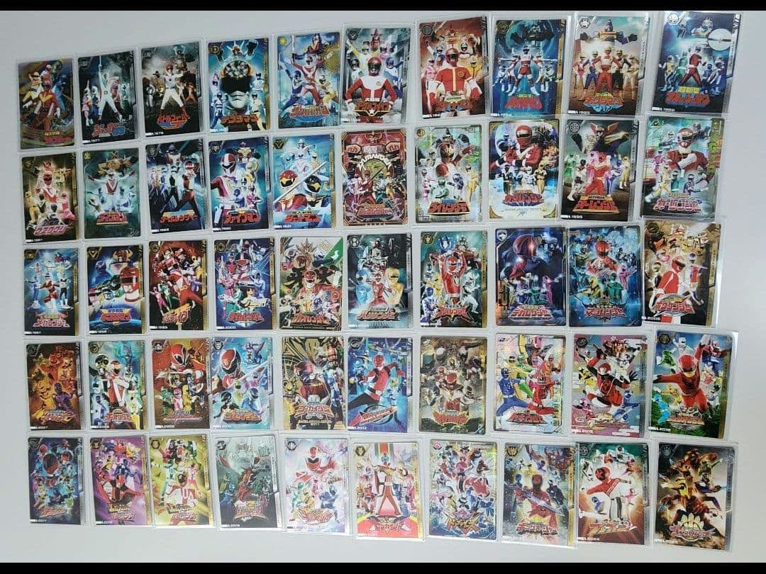 イタジャガ スーパー戦隊シリーズ 50周年記念カードコレクション コンプリート