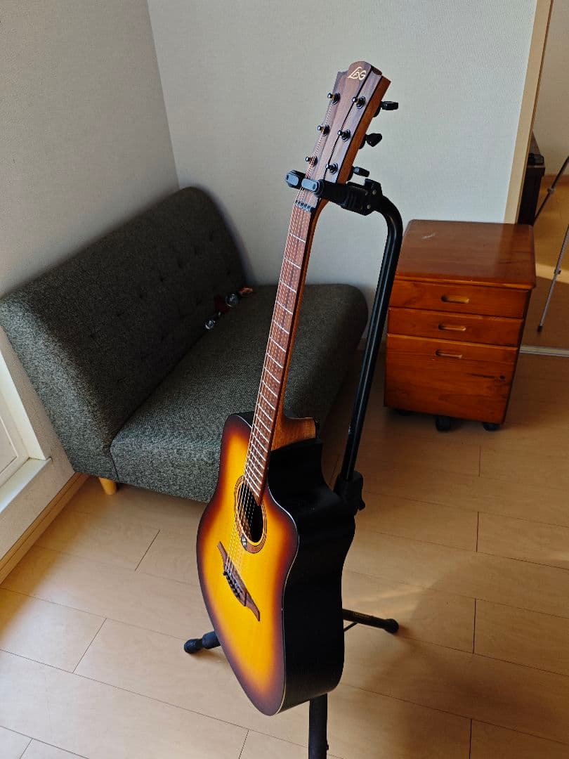 LAGギター T7ODCE-BRB エレアコ ハードケース付属 ※値下げ交渉可