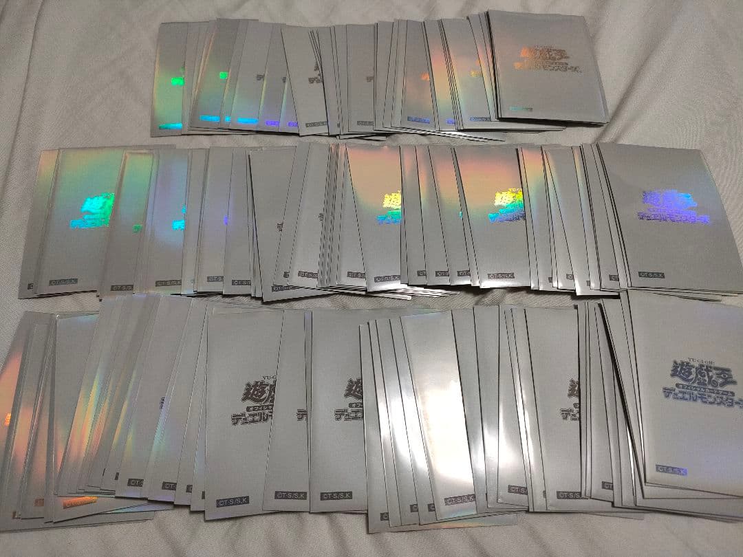 遊戯王初期白スリーブ132枚