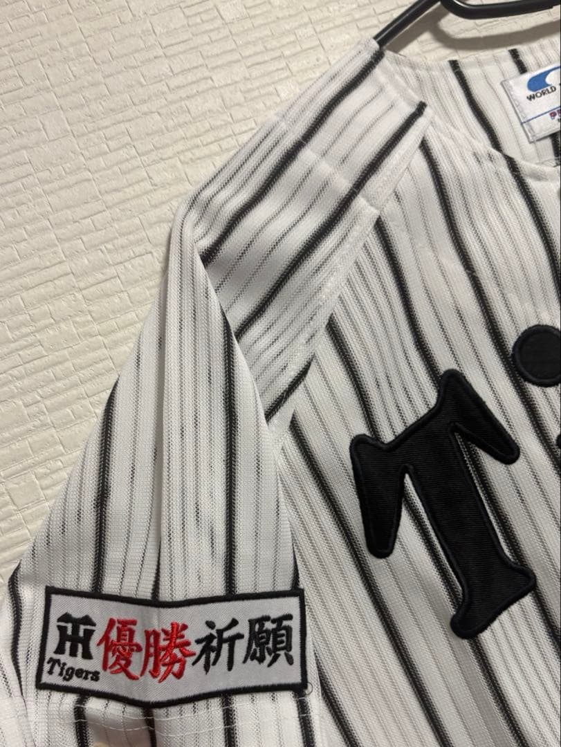 ❁⃘セール❁⃘V8優勝Tigers 藤川 22番 ユニフォーム Sサイズ