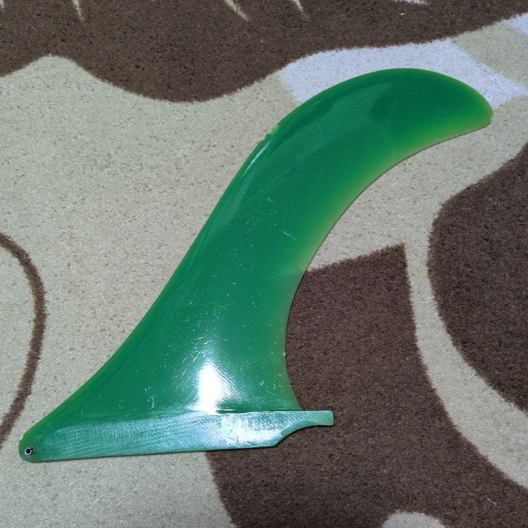 FIBRE GLAS FIN CO サーフボードフィン 緑　特大サイズ