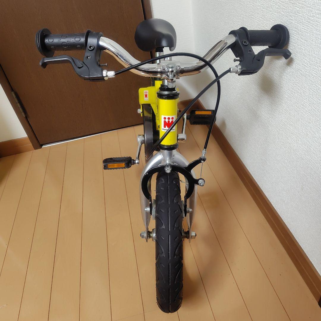へんしんバイク 12インチ イエロー 自転車 軽量スポーツバイク