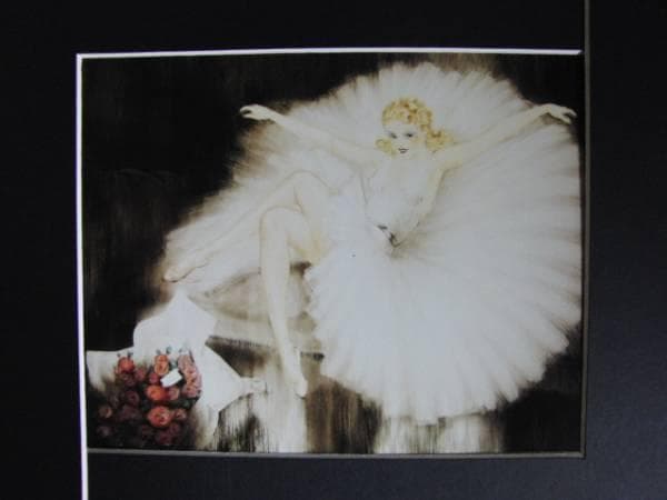 ルイ・イカール、「バレリーナ」、豪華限定版画集画・定価１０万円/額付