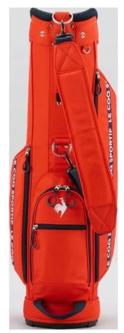 美品 ルコック 軽量 キャディバッグ コンパクト 8型 ゴルフバッグ
