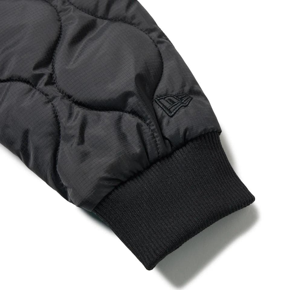 NEWERA GOLF キルティング　ジャケット ブラック　Lサイズ