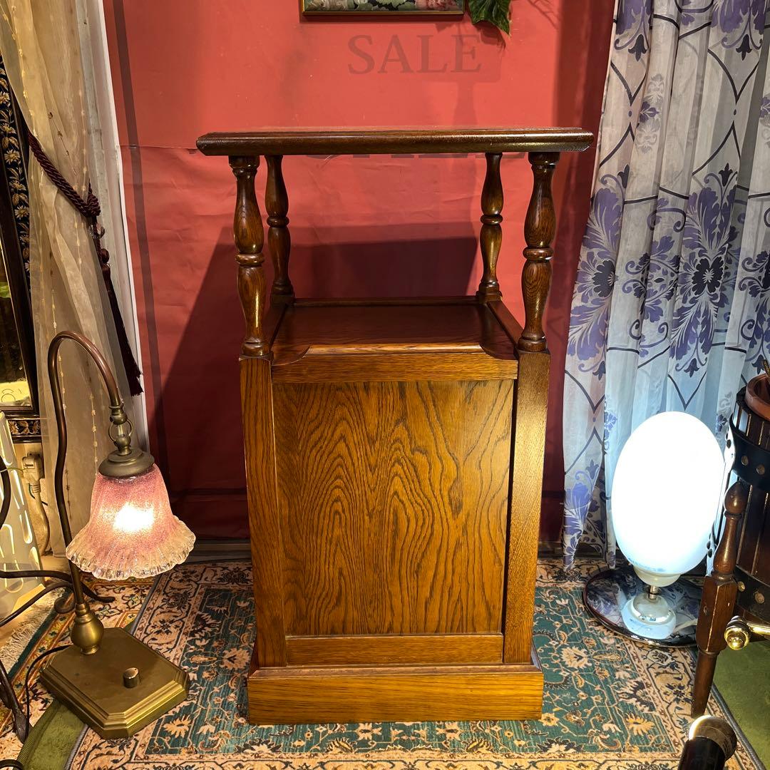 国産ヴィンテージ 北海道　エゾ民芸　アクセントキャビネット