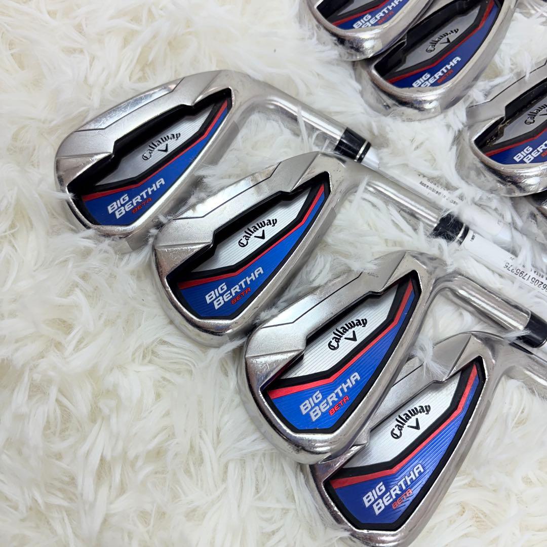 Callaway BIG BERTHA BETA メンズアイアンセット 9本