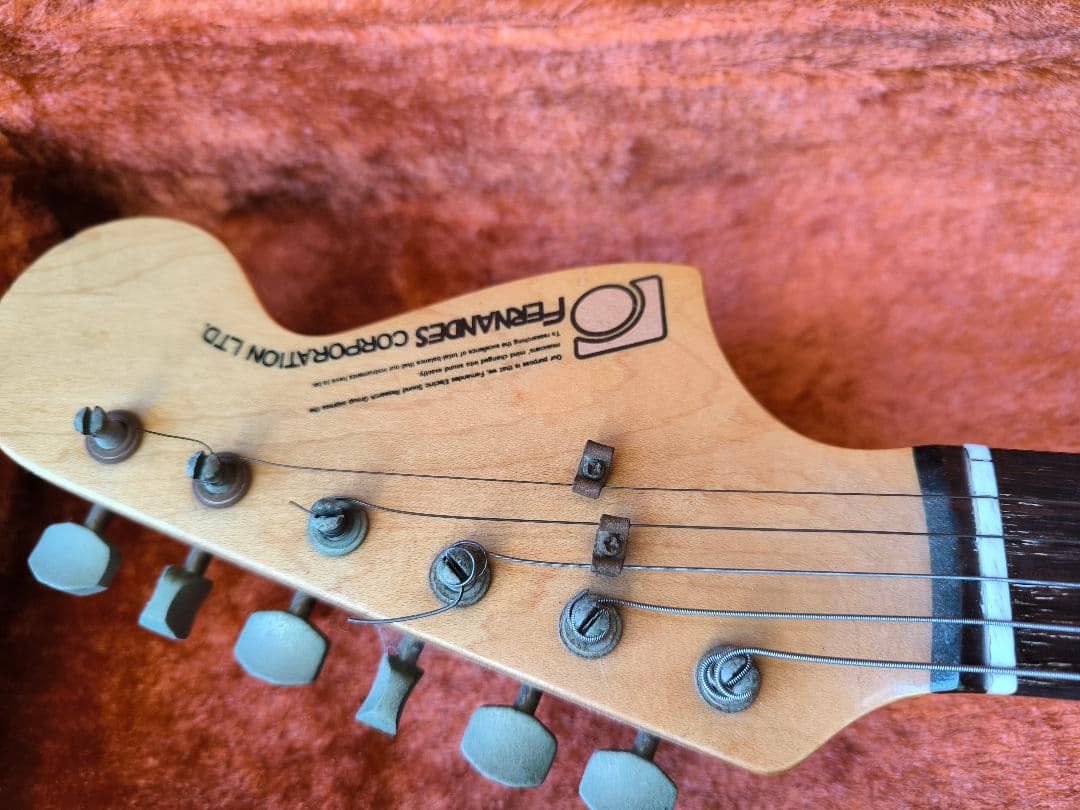 FERNANDES FST 石ロゴ ジャパンヴィンテージ　サンバースト