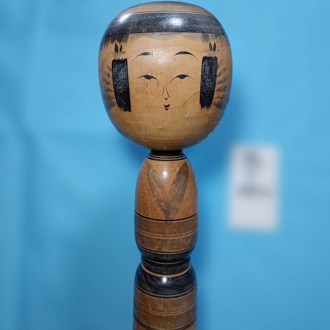 伝統こけし（大きめ） 佐藤辰雄作　弥次郎系こけし