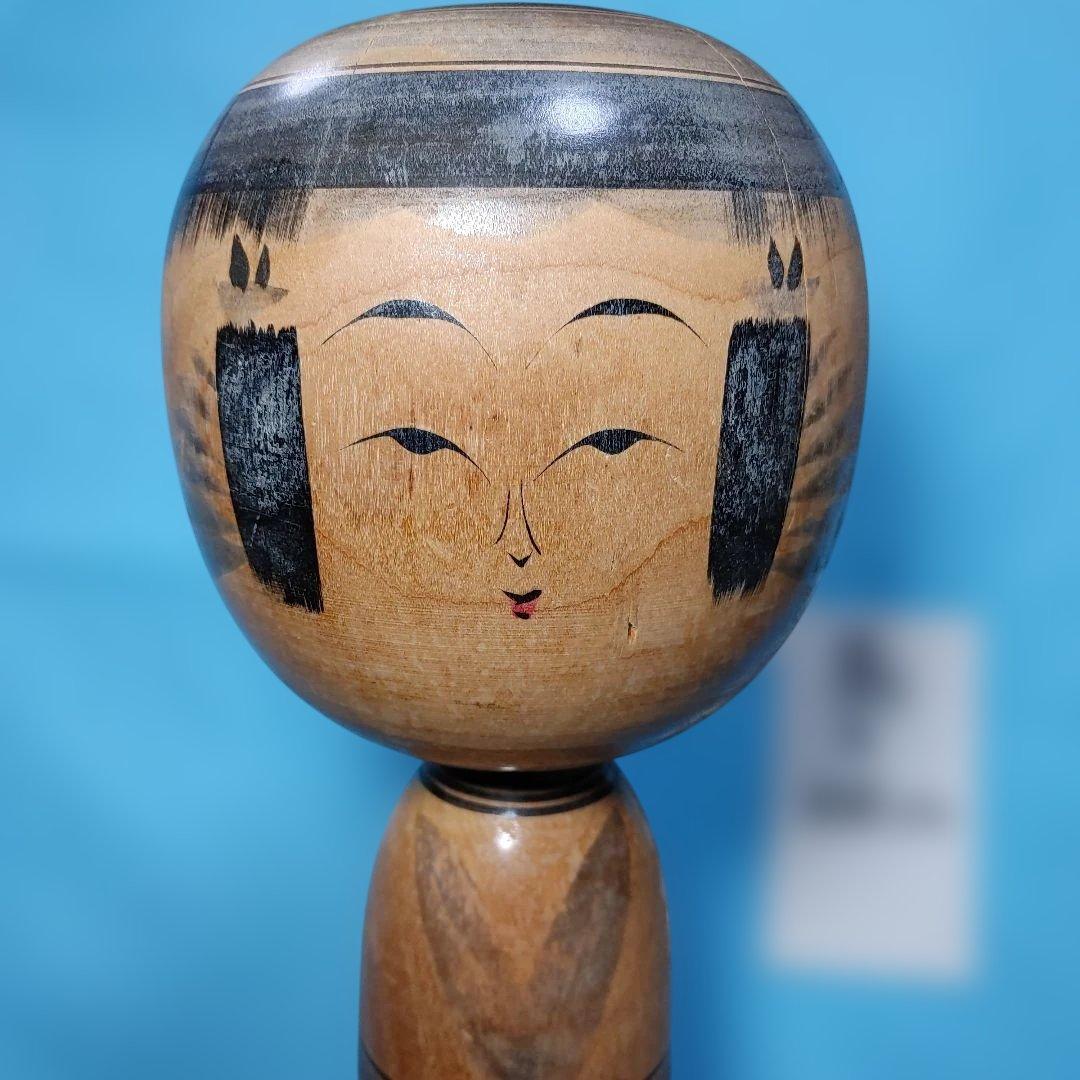 伝統こけし（大きめ） 佐藤辰雄作　弥次郎系こけし