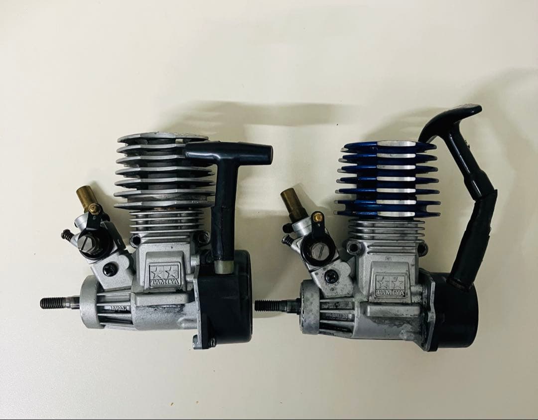 田宮　タミヤ　TG10MK2 FS-12エンジン 2個セット 使用歴　動作未確認