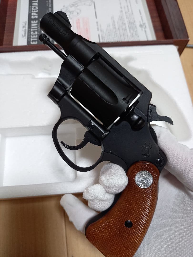 美品 タナカ コルト ディテクティブ モデルガン HW R-model 未発火