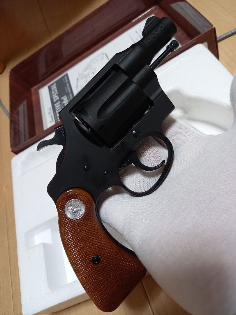 美品 タナカ コルト ディテクティブ モデルガン HW R-model 未発火