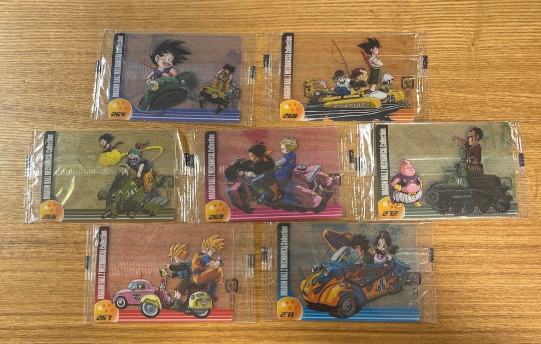 【新品未開封】ドラゴンボール森永ウエハースカード メカニカルコレクション