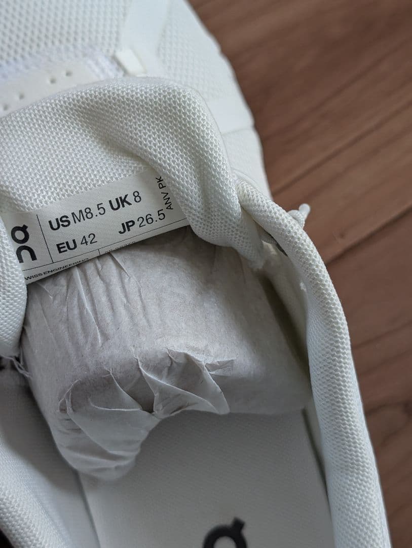 on Cloud5 White　26.5