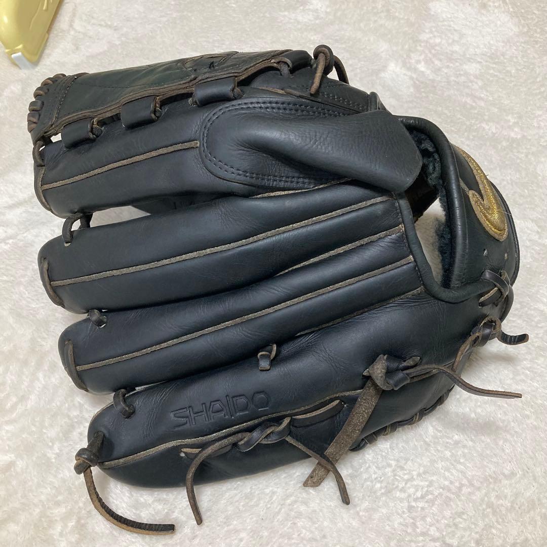 ナイキ 硬式用 投手用 謝道 野球グローブ 黒 SHADO Elite J