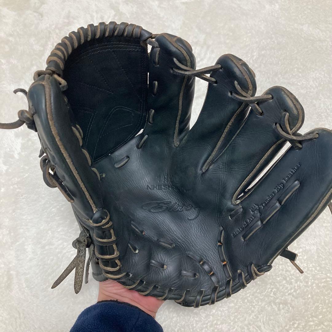 ナイキ 硬式用 投手用 謝道 野球グローブ 黒 SHADO Elite J