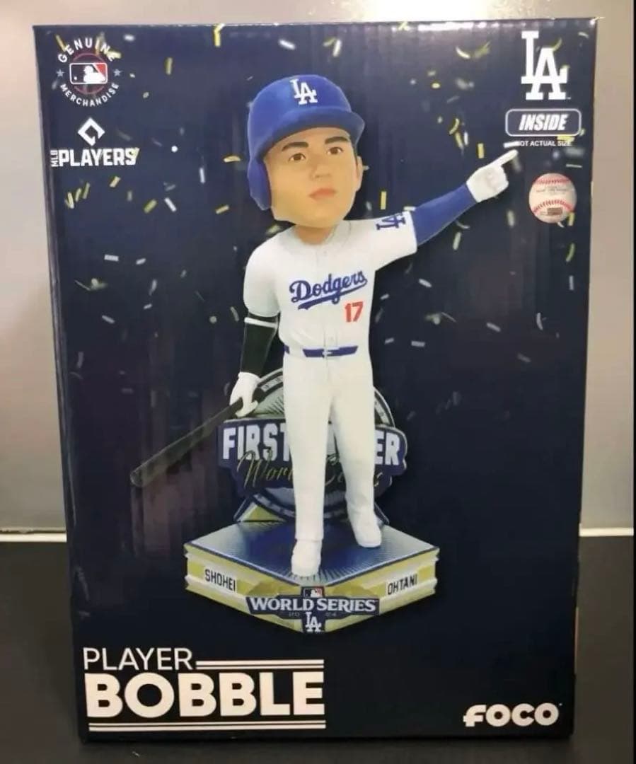 【大谷翔平】ロサンゼルスドジャース ファーストキャリア プレーオフボブルヘッド