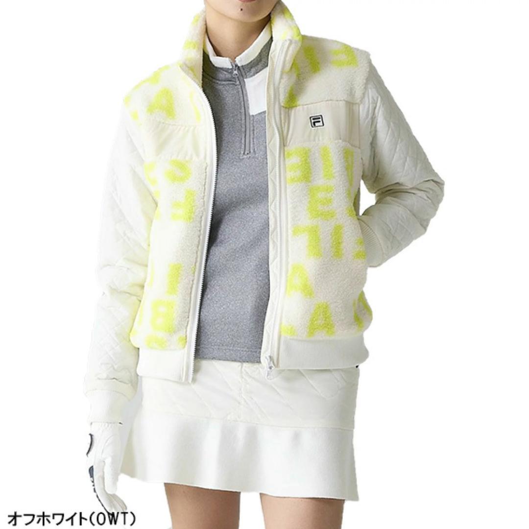 [202406-6]フィラ ゴルフ 長袖 フルジップ ボアジャケット