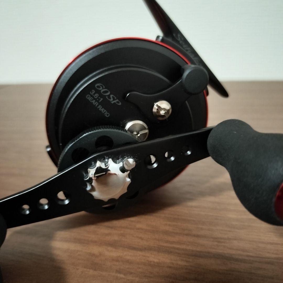 SHIMANOセイハコウ60sp リール(L) 収納ケース付き