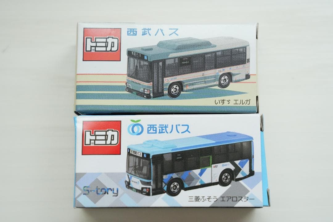 トミカ 西武バス 関東バス 国際興業バス オリジナルトミカ 4台