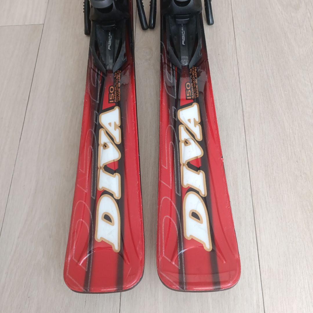 DIVA 、HARTスキー 150cm アダプタブルビンディング