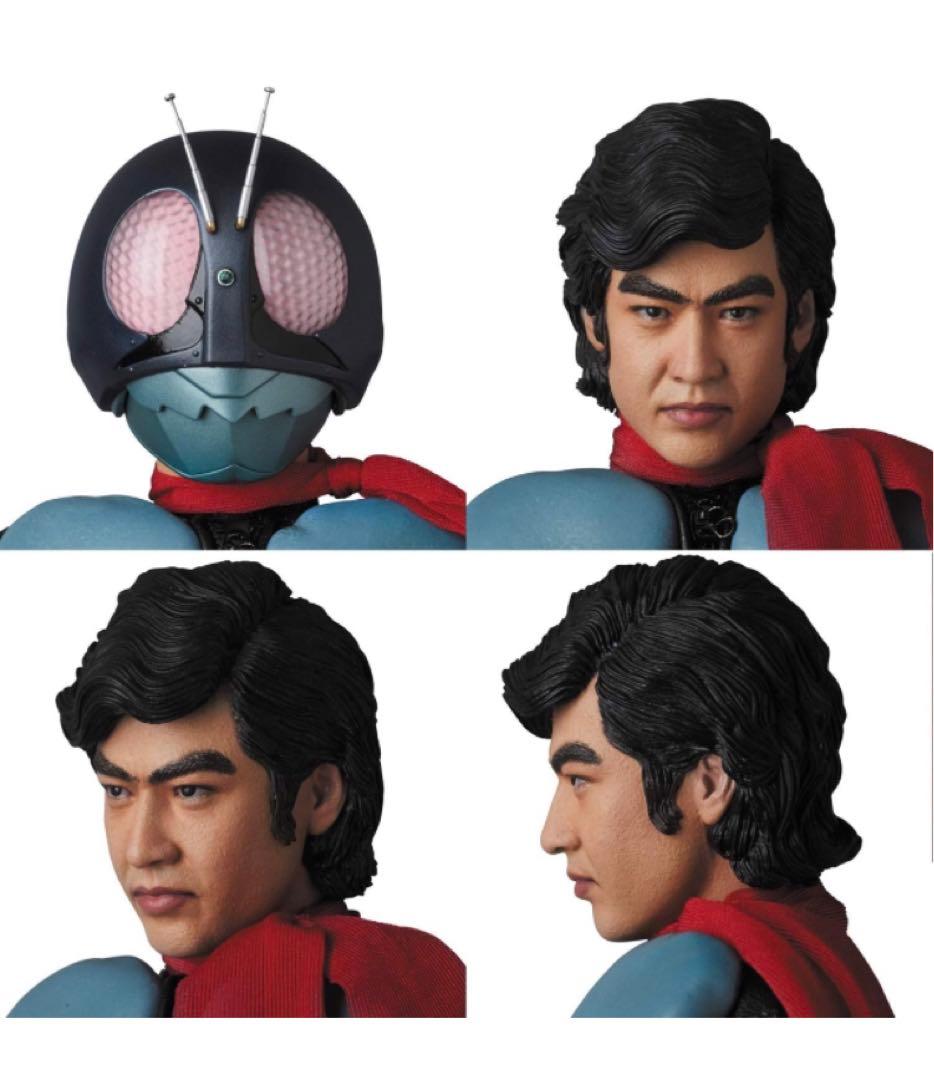 リアルアクションヒーローズ No.782 仮面ライダー旧1号 & サイクロン号