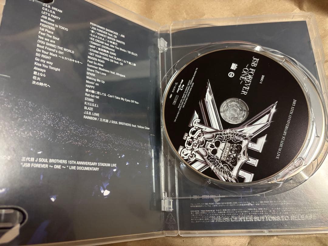 三代目 JSB FOREVERONEスタジアム FC限定 Blu-ray
