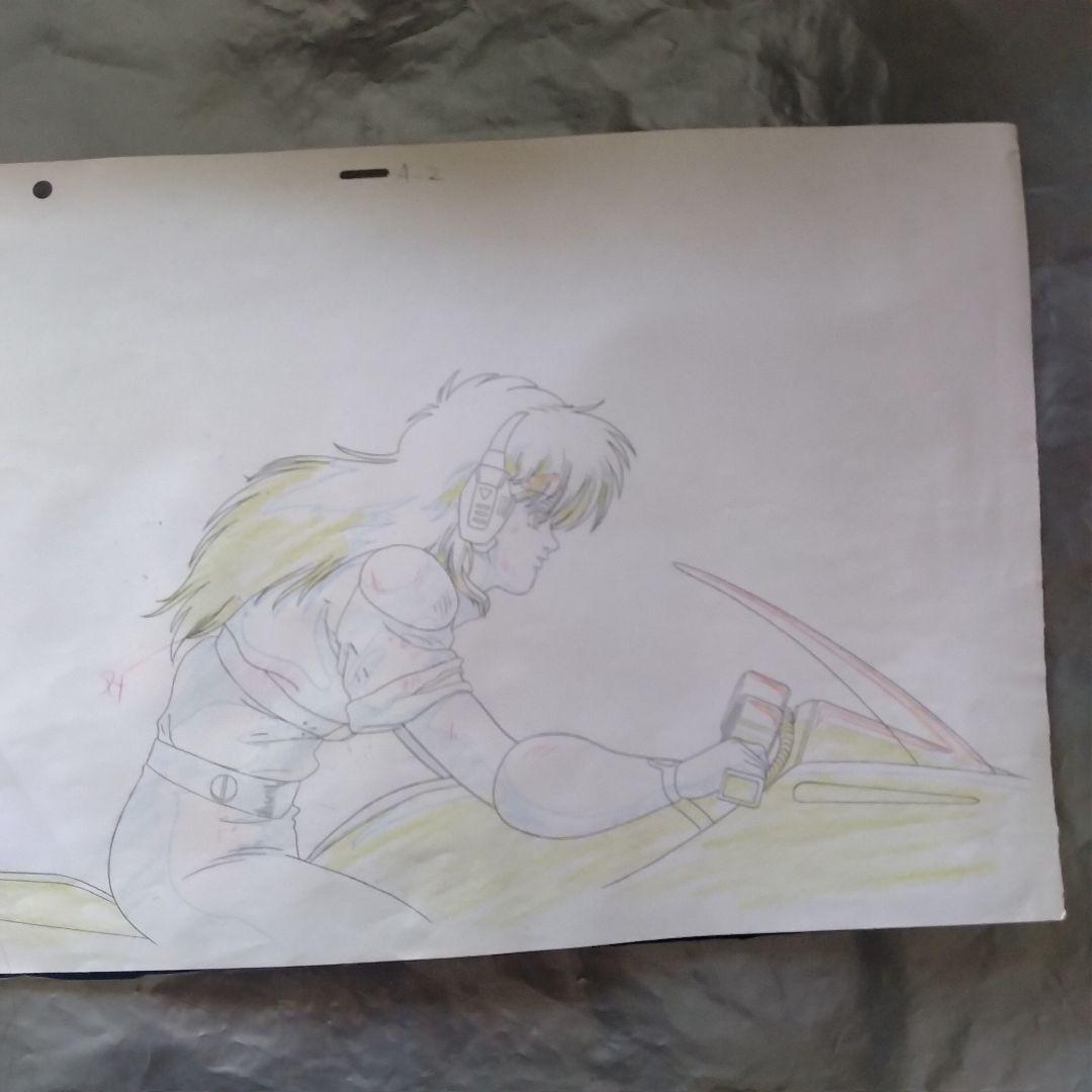 赤い光弾ジリオン　セル画(ロング)　JJ チャンプ アップル