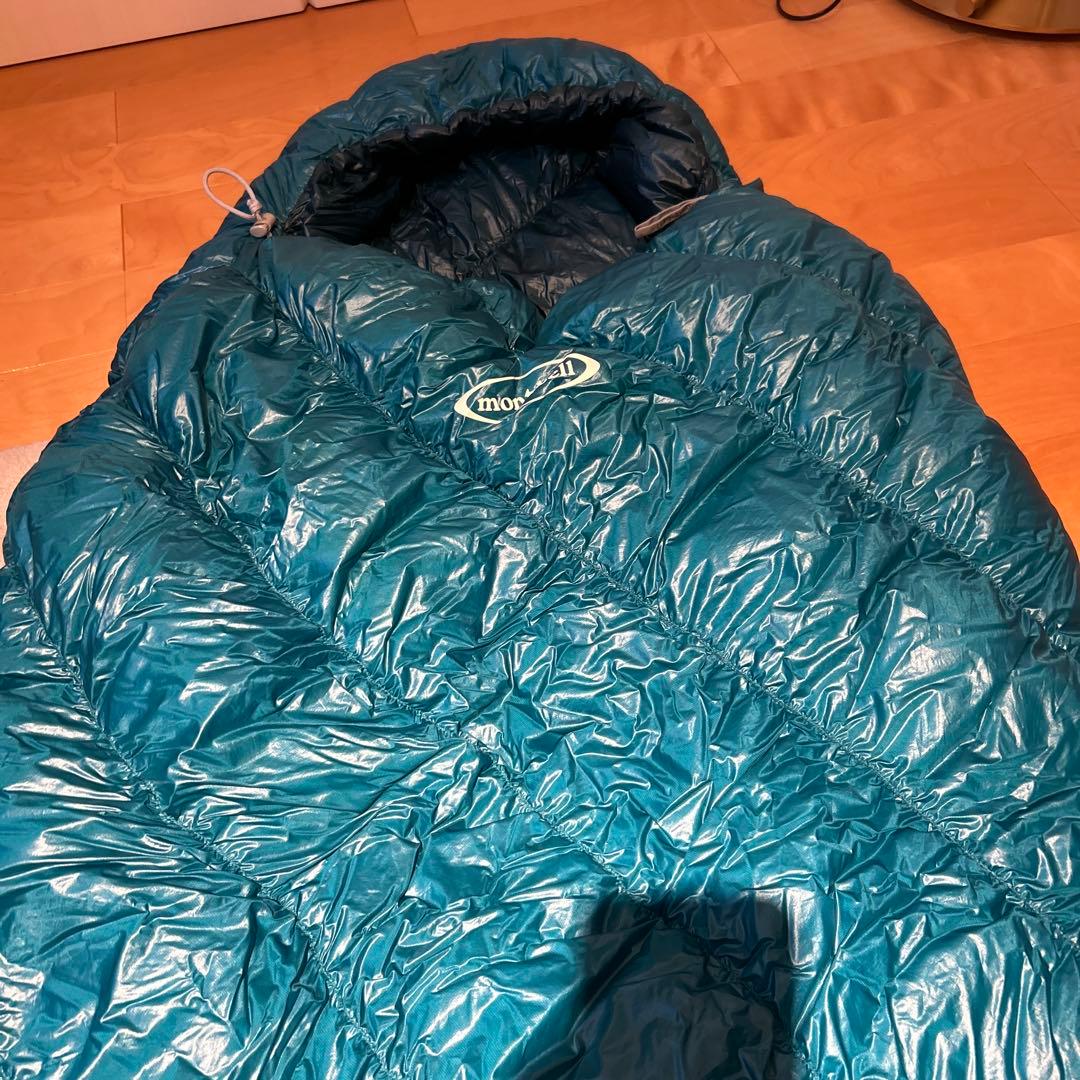 モンベル　mont-bell　ダウンハガー#3 高品質800FP 超軽量　-2°